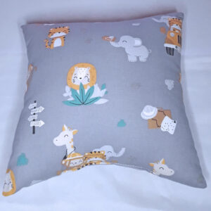 Almohadon Safari gris